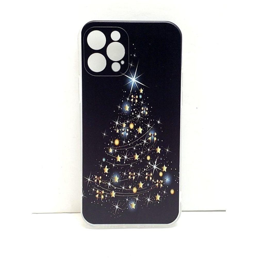 Iphone 12 - 12 Pro Lighted Tree Black Background